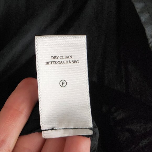 A.L.C. Erica Black Puff Sleeve Belted Romper Lightweight Cotton sz 4 - Picture 13 of 13